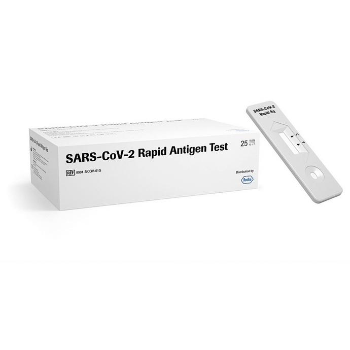 [医療用]ロシュ・ダイアグノスティックス製 SARS-CoV-2 ラピッド抗原テスト(鼻腔スワブ入り)(1箱25テスト)
